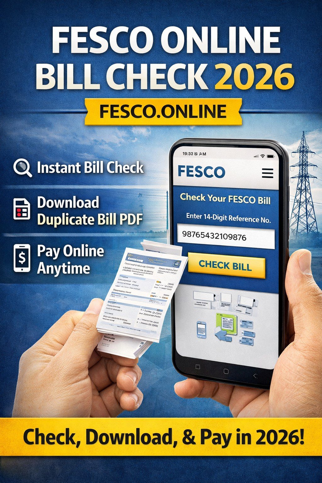 FESCO Online Bill