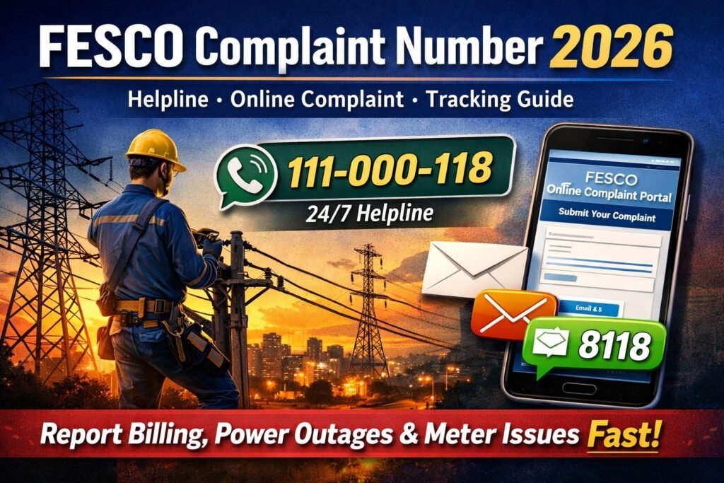 FESCO Complaint Number